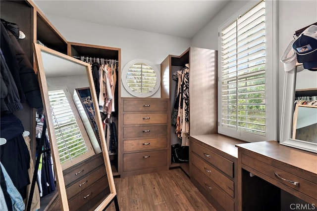 9 Reese Crk, Ladera Ranch, CA 92694 - spacious closet featuring dark wood-type flooring
