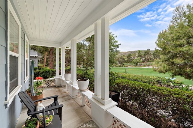 9 Reese Crk, Ladera Ranch, CA 92694 - sunroom / solarium with concrete floors and wood ceiling
