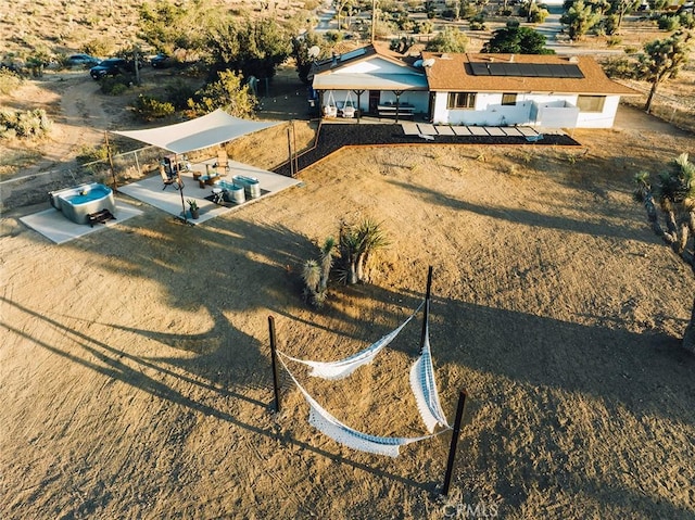 58250 Sierra Vista Dr, Yucca Valley, CA 92284 - aerial view of property and surrounding area