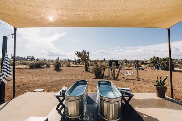 58250 Sierra Vista Dr, Yucca Valley, CA 92284 - view of patio / terrace