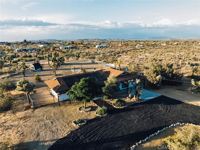 58250 Sierra Vista Dr, Yucca Valley, CA 92284 - view from above of property