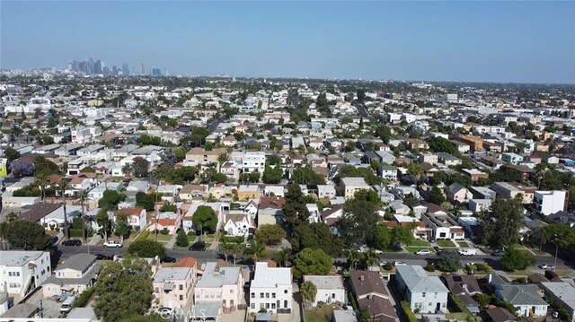 1623 S Sycamore Ave, Los Angeles, CA 90019 - aerial view of property and surrounding area featuring nearby suburban area