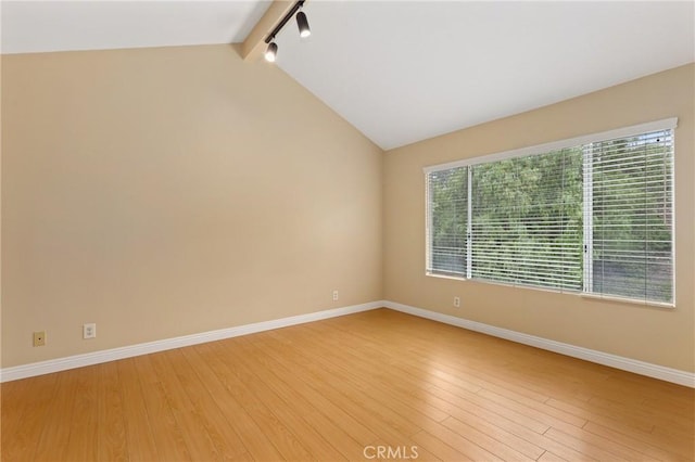 28462 La Alcala, Laguna Niguel, CA 92677 - spare room with rail lighting and light wood-style flooring