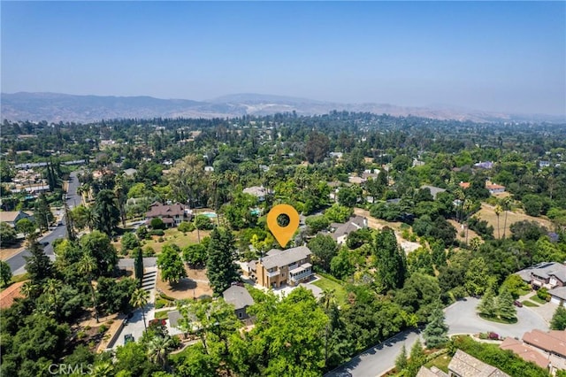 1377 Knoll Rd, Redlands, CA 92373 - aerial view of a mountain backdrop