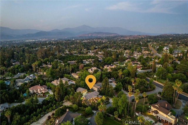 1377 Knoll Rd, Redlands, CA 92373 - view of property location featuring a mountainous background and nearby suburban area