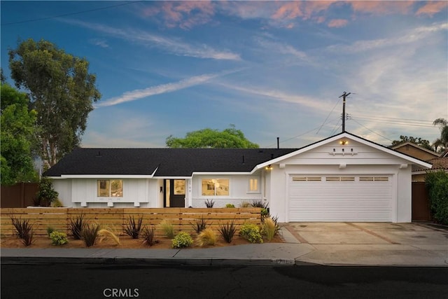 2796 Cibola Ave, Costa Mesa, CA 92626 - single story home featuring a fenced front yard, an attached garage, and driveway