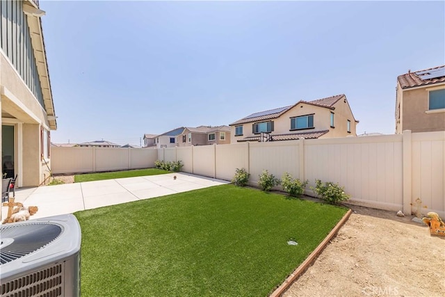 29485 Whitewood St, Menifee, CA 92584 - fenced backyard featuring a patio area