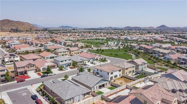29485 Whitewood St, Menifee, CA 92584 - aerial perspective of suburban area featuring mountains