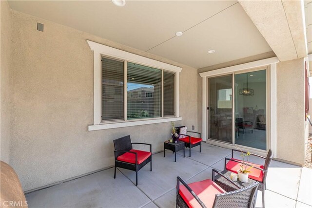 29485 Whitewood St, Menifee, CA 92584 - view of patio featuring outdoor lounge area