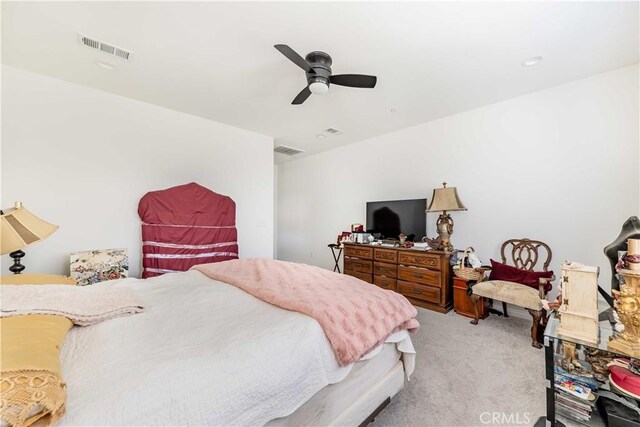 29485 Whitewood St, Menifee, CA 92584 - carpeted bedroom featuring ceiling fan