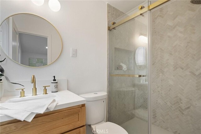 1994 11th St, La Verne, CA 91750 - full bathroom featuring vanity and a stall shower