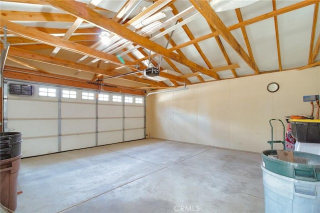 1131 Apple Ave, Wrightwood, CA 92397 - garage with a garage door opener