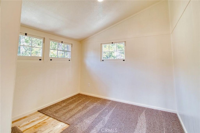 1131 Apple Ave, Wrightwood, CA 92397 - spare room featuring lofted ceiling and carpet floors