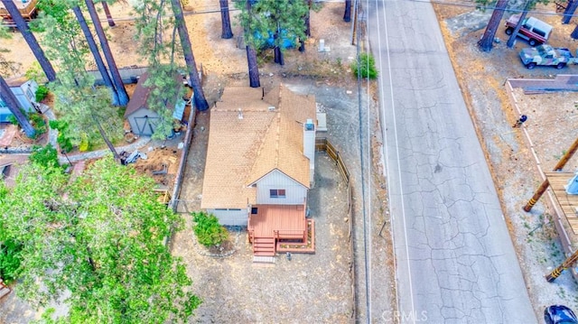 1131 Apple Ave, Wrightwood, CA 92397 - aerial view of property and surrounding area