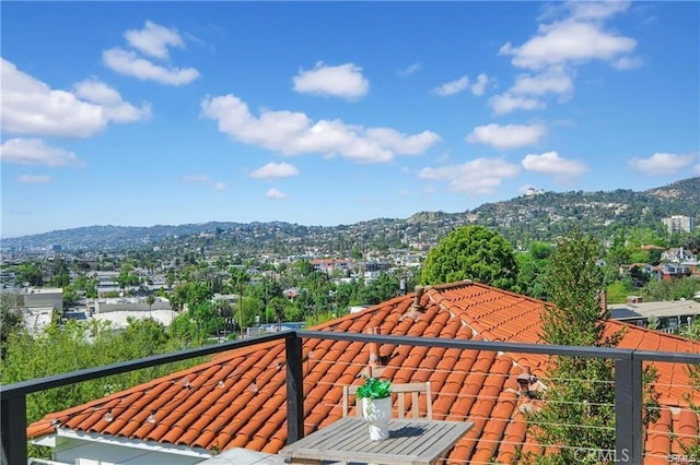 1923 Hollyvista, Los Angeles, CA 90027 - balcony with a mountain view