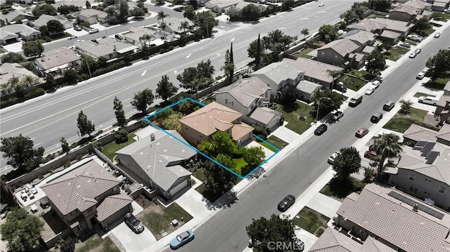 31713 Pompei Ln, Winchester, CA 92596 - aerial view of residential area with property boundaries highlighted