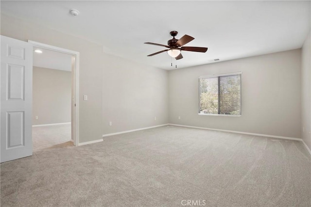 31713 Pompei Ln, Winchester, CA 92596 - spare room with carpet flooring, ceiling fan, and a smoke detector