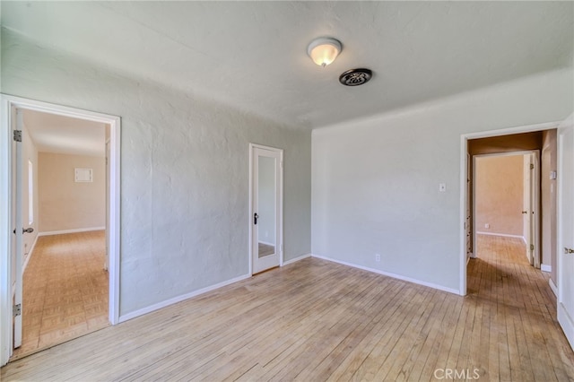 503 California Ave, Needles, CA 92363 - spare room featuring light wood finished floors and baseboards