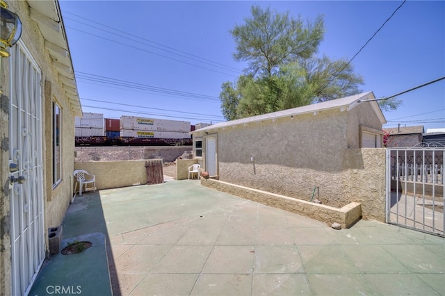 503 California Ave, Needles, CA 92363 - view of patio / terrace with a gate