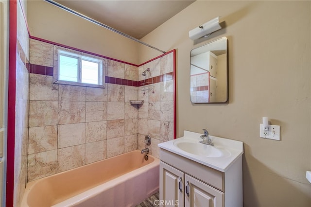503 California Ave, Needles, CA 92363 - full bathroom featuring vanity and shower / bathtub combination