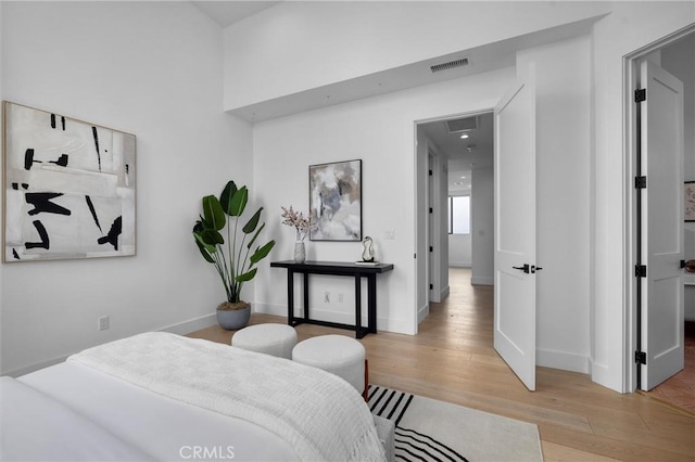 2004 Grant Ave Unit B, Redondo Beach, CA 90278 - bedroom with light wood finished floors and baseboards