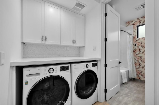 2004 Grant Ave Unit B, Redondo Beach, CA 90278 - laundry area with independent washer and dryer and cabinet space