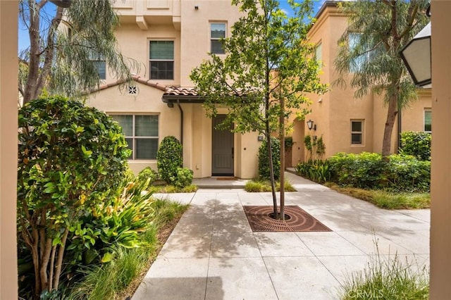 206 Milky Way, Irvine, CA 92618 - view of front facade featuring stucco siding and a tile roof