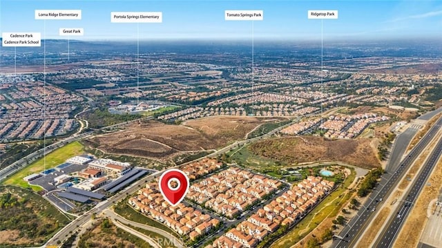206 Milky Way, Irvine, CA 92618 - aerial view of property's location