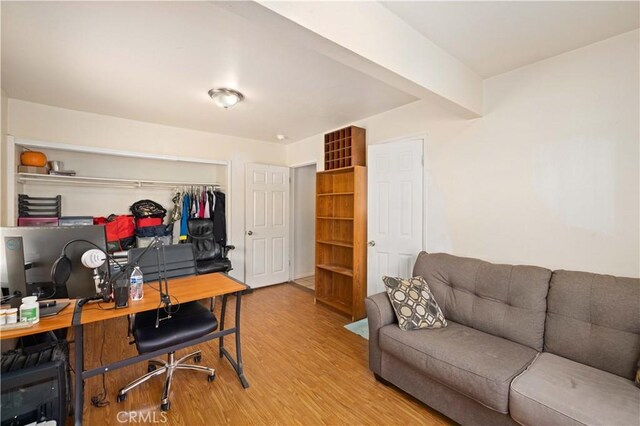 38614 Puerta Ave, Palmdale, CA 93550 - office with wood finished floors