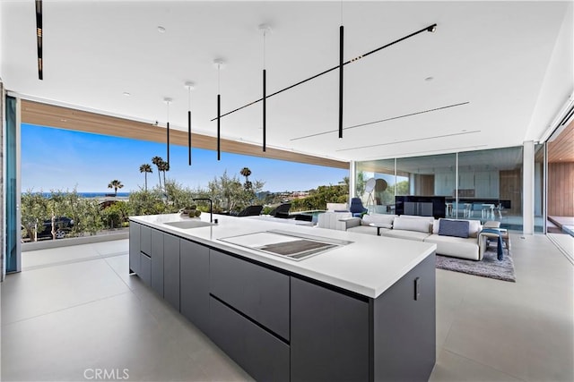 2460 Monaco Dr, Laguna Beach, CA 92651 - view of patio featuring a sink and outdoor lounge area