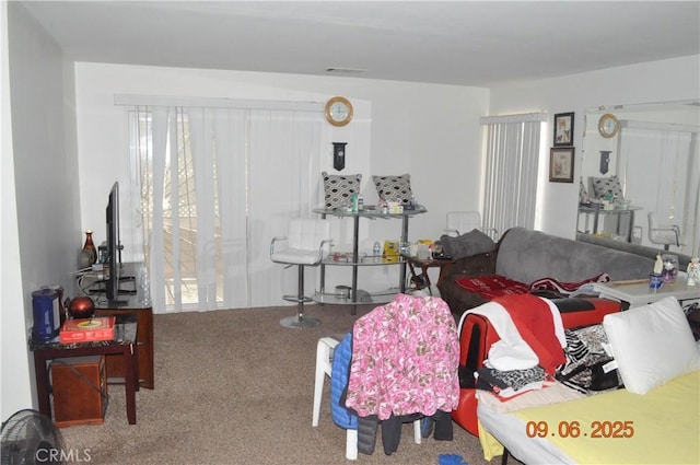 11584 Oak St, Apple Valley, CA 92308 - view of carpeted living room
