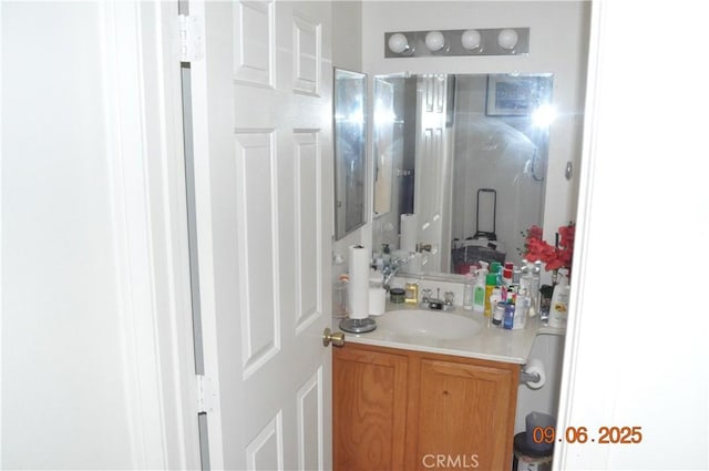 11584 Oak St, Apple Valley, CA 92308 - bathroom with vanity