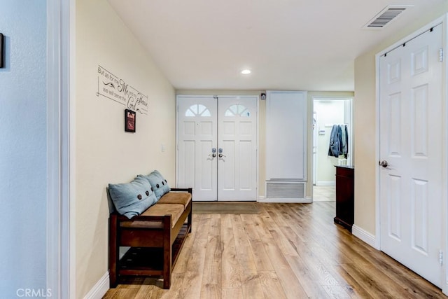 1666 Albany Ct, Claremont, CA 91711 - foyer entrance featuring light wood-type flooring and recessed lighting