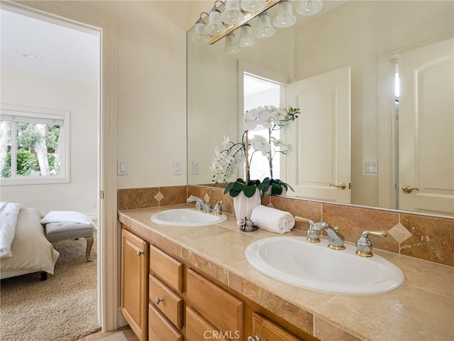 120 Via Alameda, Redondo Beach, CA 90277 - full bathroom featuring double vanity and ensuite bath