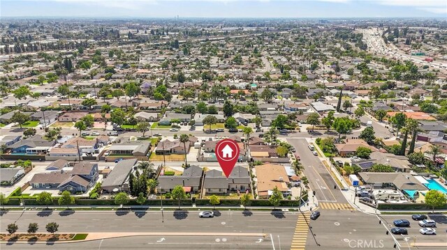 1257 N Brookhurst St, Anaheim, CA 92801 - aerial view of residential area
