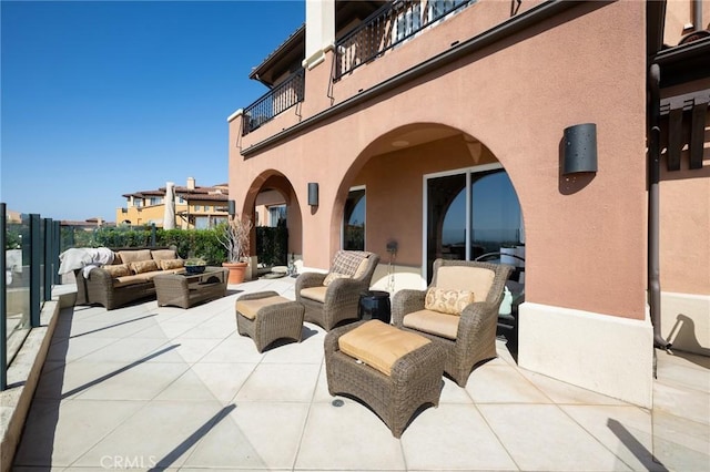 11 Classico Dr, Newport Coast, CA 92657 - patio / terrace featuring outdoor lounge area and a patio