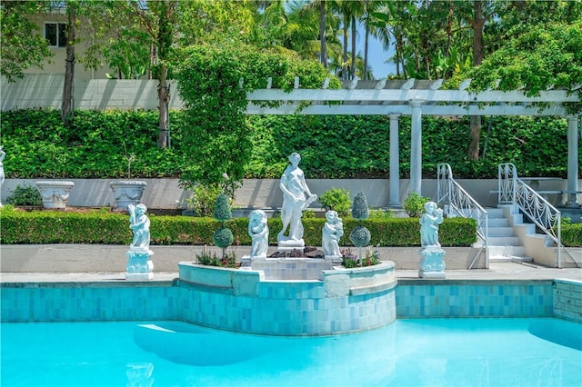 15850 Arbela Dr, Whittier, CA 90603 - view of swimming pool