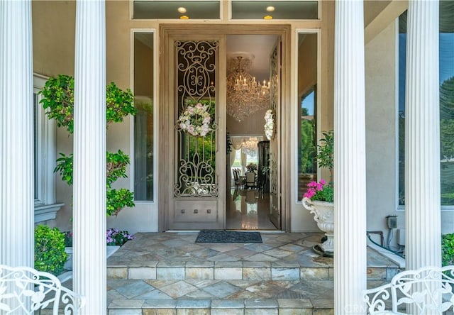 15850 Arbela Dr, Whittier, CA 90603 - property entrance with stucco siding