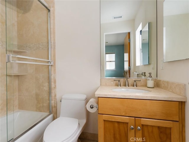 209 41st, Manhattan Beach, CA 90266 - full bathroom featuring vanity and enclosed tub / shower combo