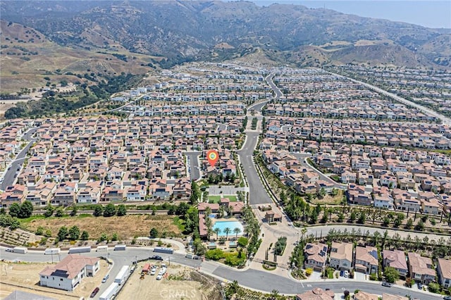20754 W Bur Oak Cir, Porter Ranch, CA 91326 - aerial view of property's location featuring nearby suburban area