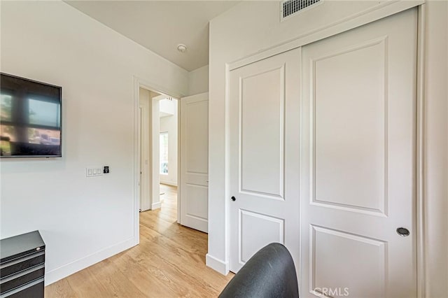 20754 W Bur Oak Cir, Porter Ranch, CA 91326 - office featuring light wood-style floors and baseboards