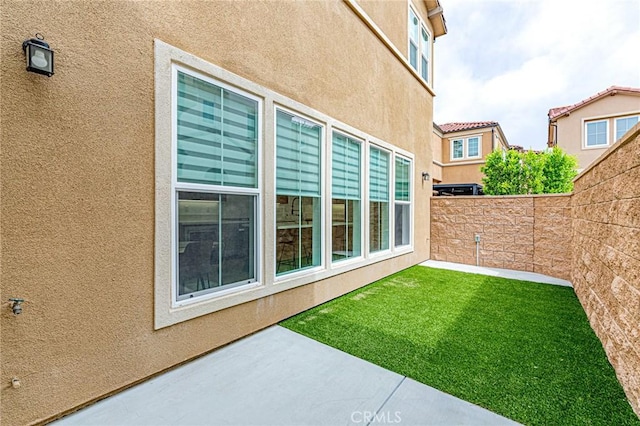 20754 W Bur Oak Cir, Porter Ranch, CA 91326 - fenced backyard featuring a patio