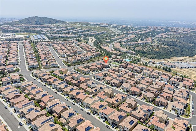 20754 W Bur Oak Cir, Porter Ranch, CA 91326 - aerial overview of property's location with nearby suburban area