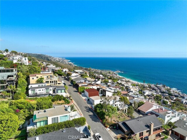 2517 Iris Way, Laguna Beach, CA 92651 - aerial perspective of suburban area with a large body of water