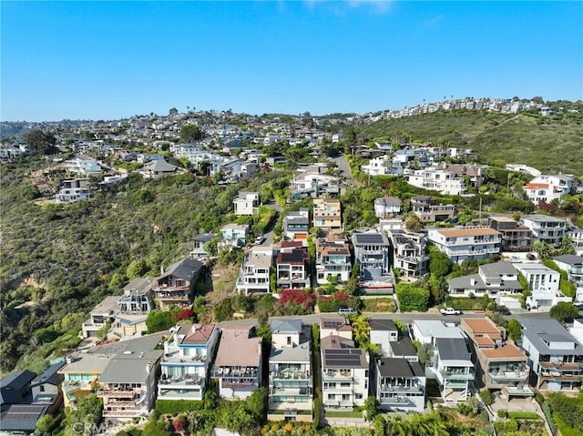 2517 Iris Way, Laguna Beach, CA 92651 - aerial view of property and surrounding area featuring nearby suburban area