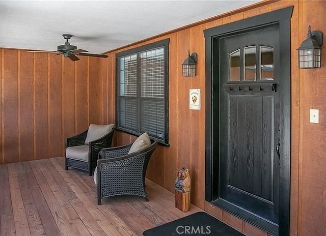 1709 Lassen Way, Pine Mountain Club, CA 93222 - doorway to property with a ceiling fan