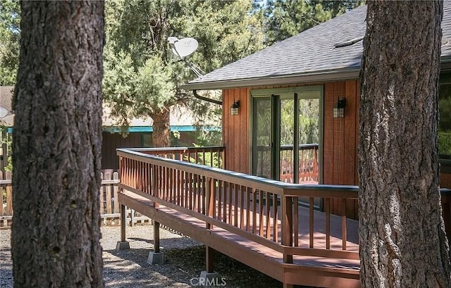 1709 Lassen Way, Pine Mountain Club, CA 93222 - view of wooden deck