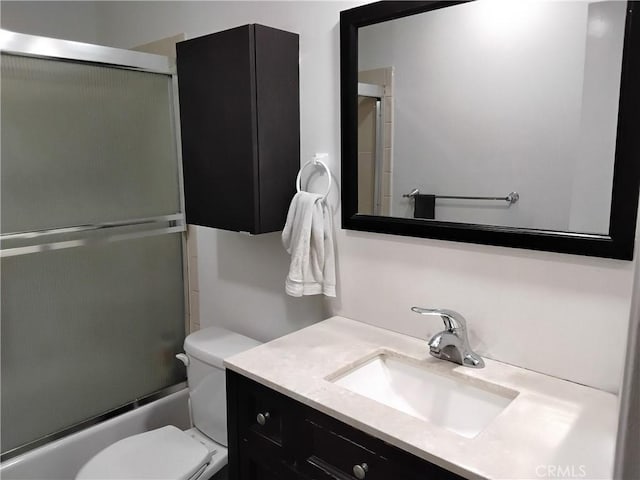 5414 Newcastle Ave Unit 7, Encino, CA 91316 - full bath featuring vanity and shower / bath combination with glass door