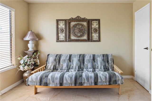 60545 Montecito Dr Unit 5, Palm Springs, CA 92264 - bedroom featuring baseboards and tile patterned floors
