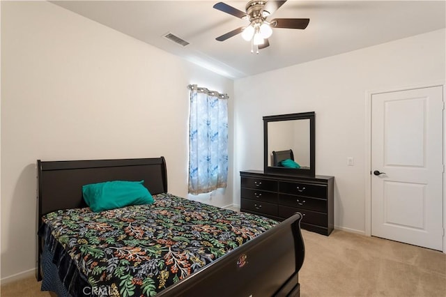 34901 Limecrest Pl, Murrieta, CA 92563 - bedroom with light carpet and ceiling fan
